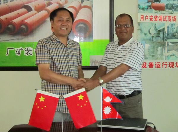 尼泊爾，日產1500t水泥生產線